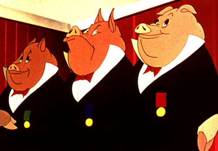 MANOR FARM - The communist pig leaders of Manor Farm, once dubbed “Animal 